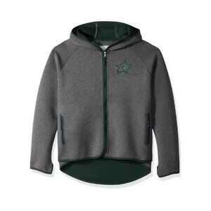 Touch by Alyssa Milano NHL Dallas Stars Womens Medium Drop Kick Jacket Grey